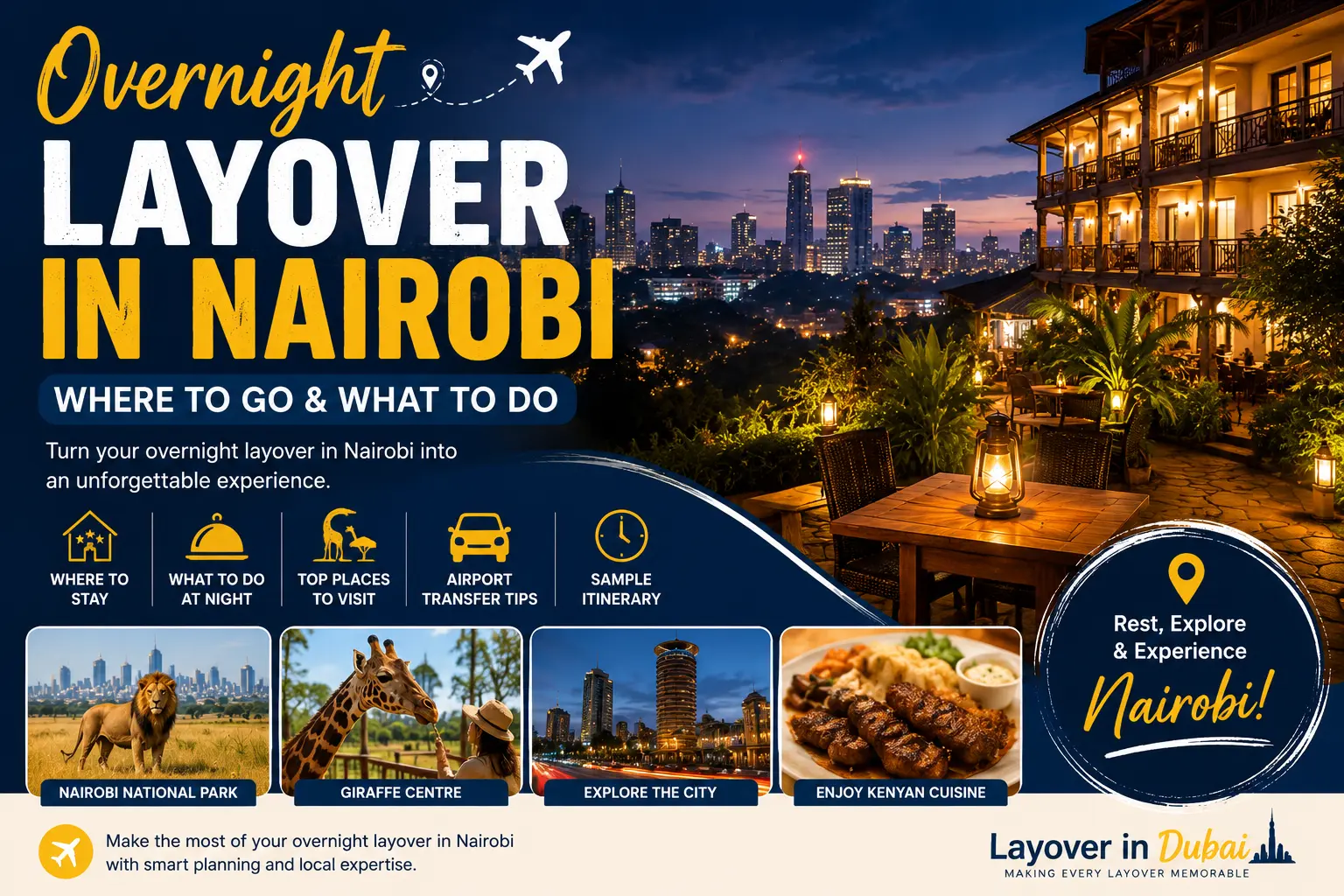 Overnight Layover in Nairobi